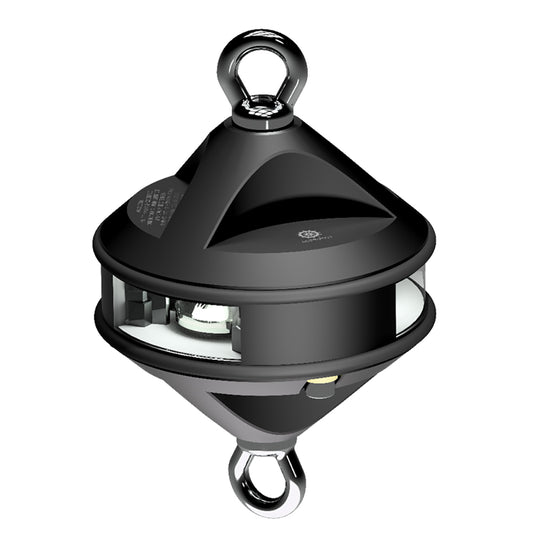 Tri-Water Marine | Lopolight Series 200-012 - Hoist Light - 2NM - White - Black Housing [200-012G2-H1C-B]