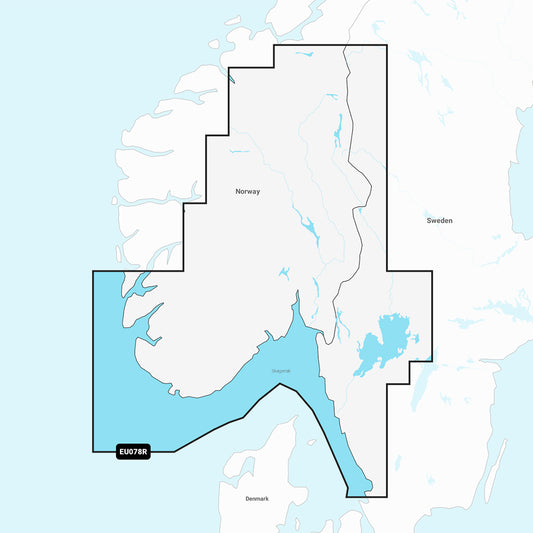 Tri-Water Marine | Garmin Navionics Vision+ NVEU078R - Oslo, Skagerrak Haugesund - Marine Chart [010-C1244-00]