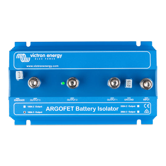 Tri-Water Marine | Victron Argofet Battery Isolator 100-3 3 Batteries - 100AMP [ARG100301020R]