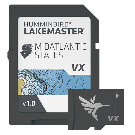 Tri-Water Marine | Humminbird LakeMaster VX - Mid-Atlantic States [601004-1]