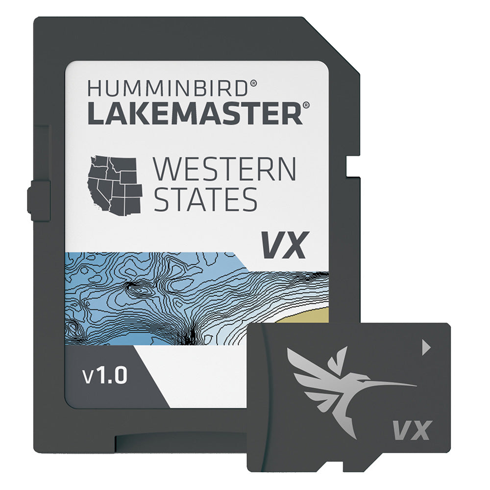 Tri-Water Marine | Humminbird LakeMaster VX - Western States [601009-1]