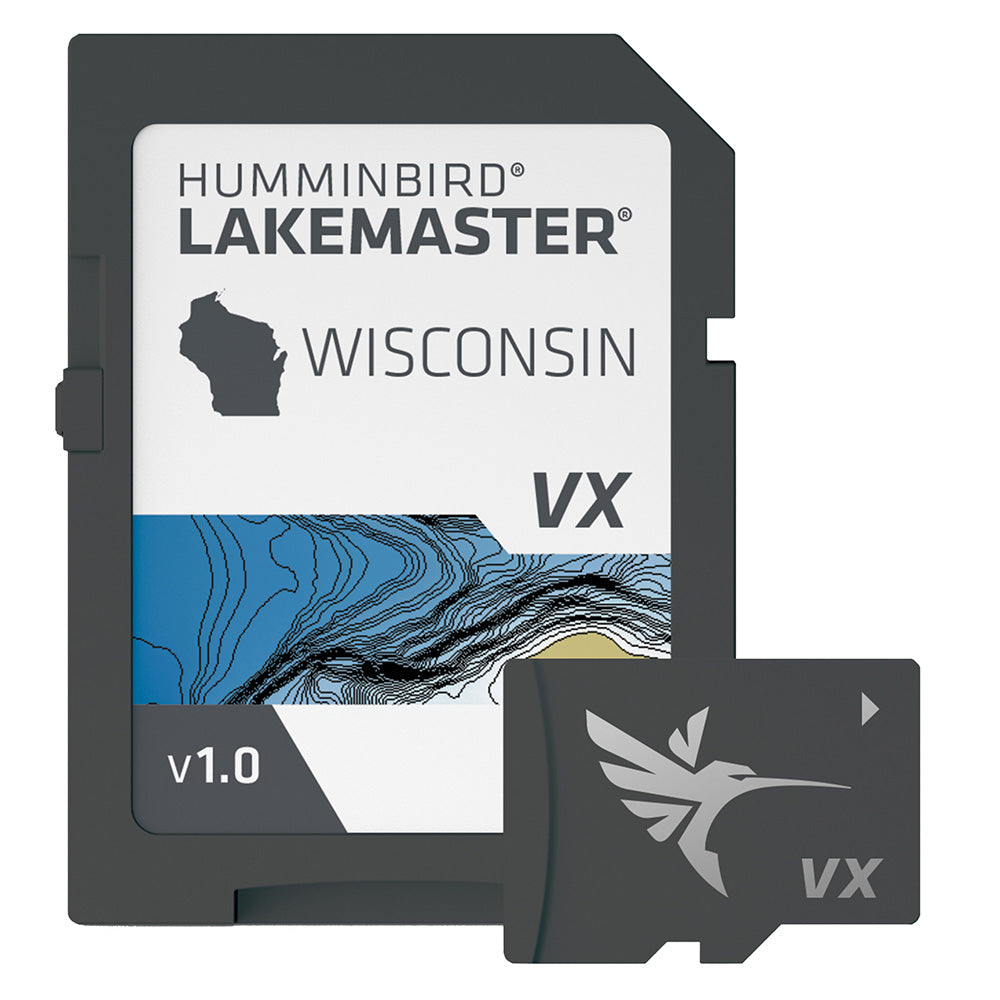 Tri-Water Marine | Humminbird LakeMaster VX - Wisconsin [601010-1]