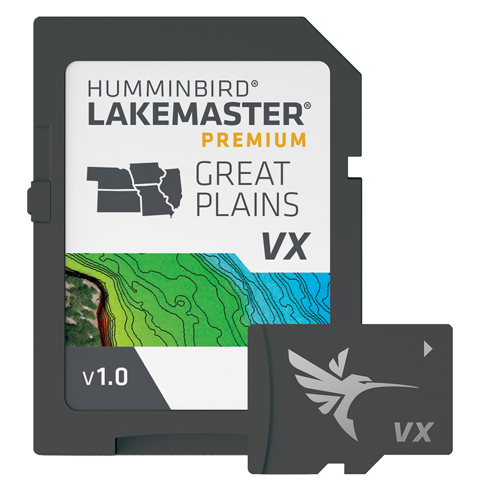 Tri-Water Marine | Humminbird LakeMaster VX Premium - Great Plains [602003-1]