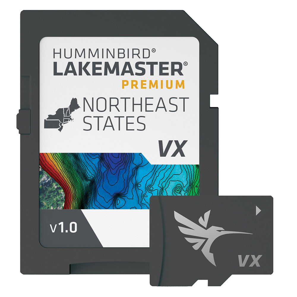 Tri-Water Marine | Humminbird LakeMaster VX Premium - Northeast [602007-1]