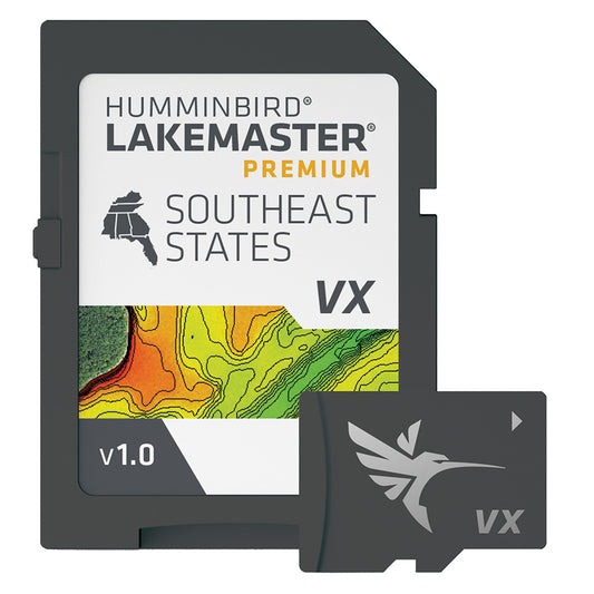 Tri-Water Marine | Humminbird LakeMaster VX Premium - Southeast [602008-1]