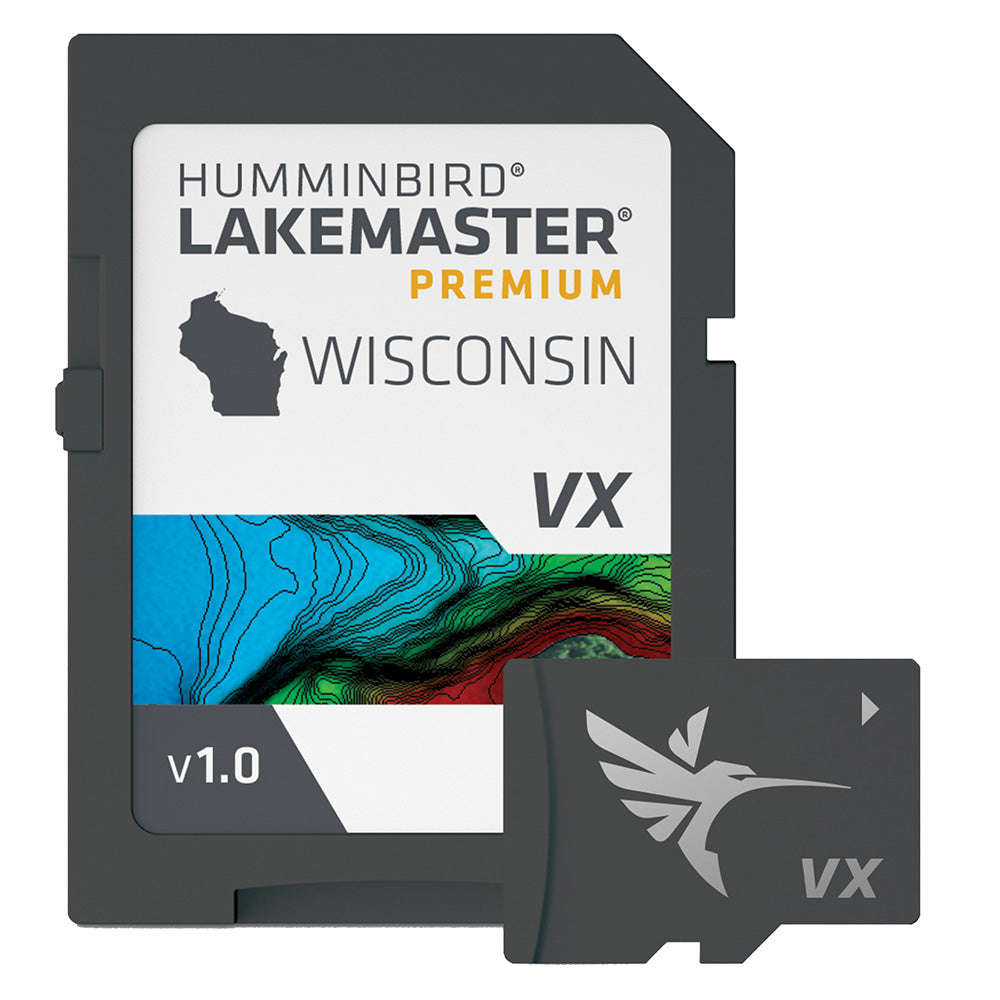 Tri-Water Marine | Humminbird LakeMaster VX Premium - Wisconsin [602010-1]