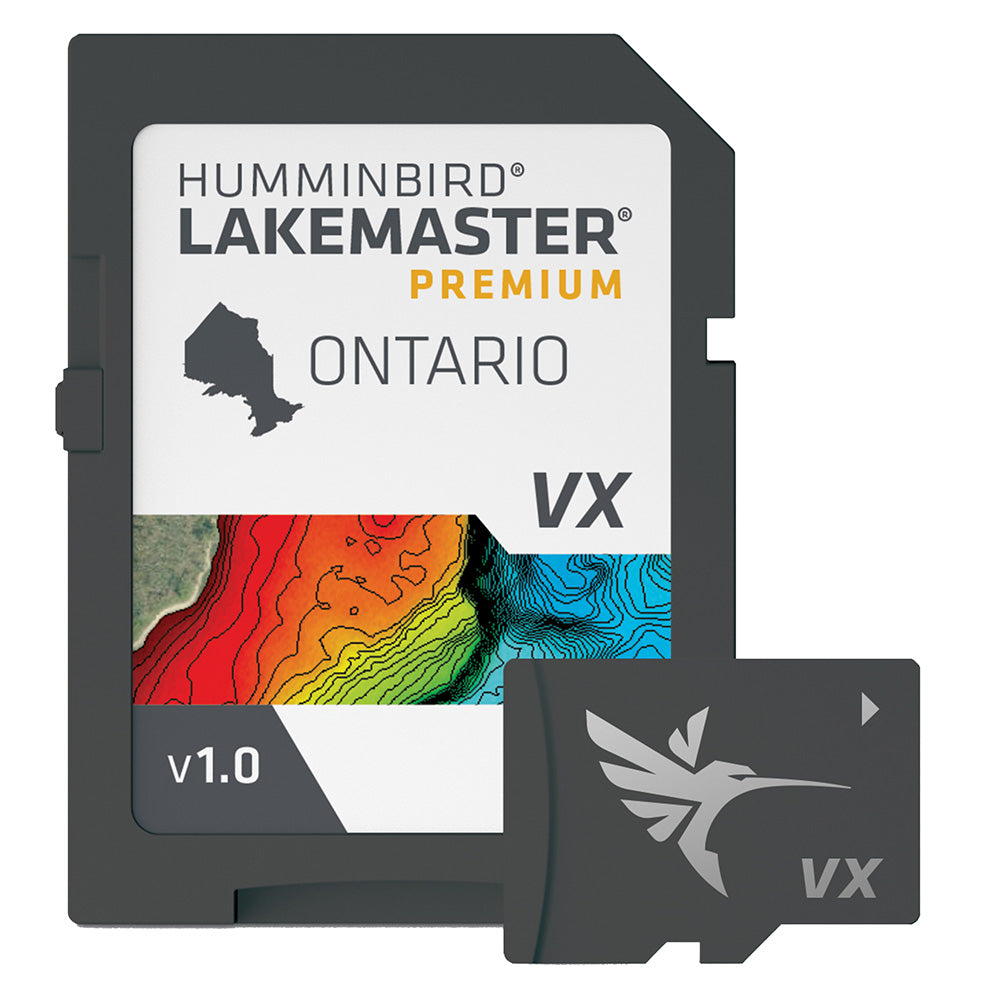 Tri-Water Marine | Humminbird LakeMaster VX Premium - Ontario [602020-1]