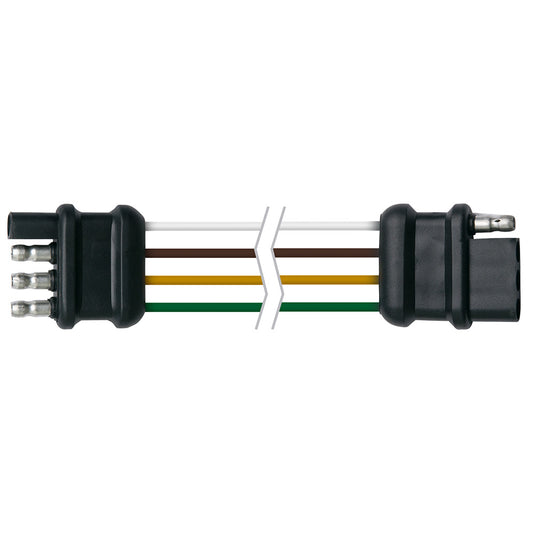 Tri-Water Marine | Ancor Trailer Connector-Flat 4-Wire - 12" Loop [249101]