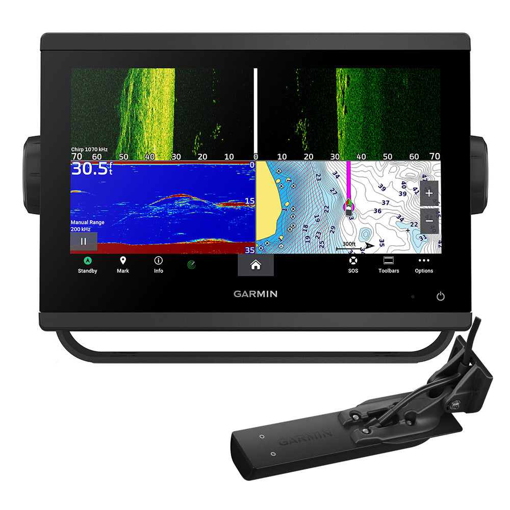 Tri-Water Marine | Garmin GPSMAP 943xsv Combo GPS Fishfinder GN+ w/GT56-TM [010-02366-61/GT56]