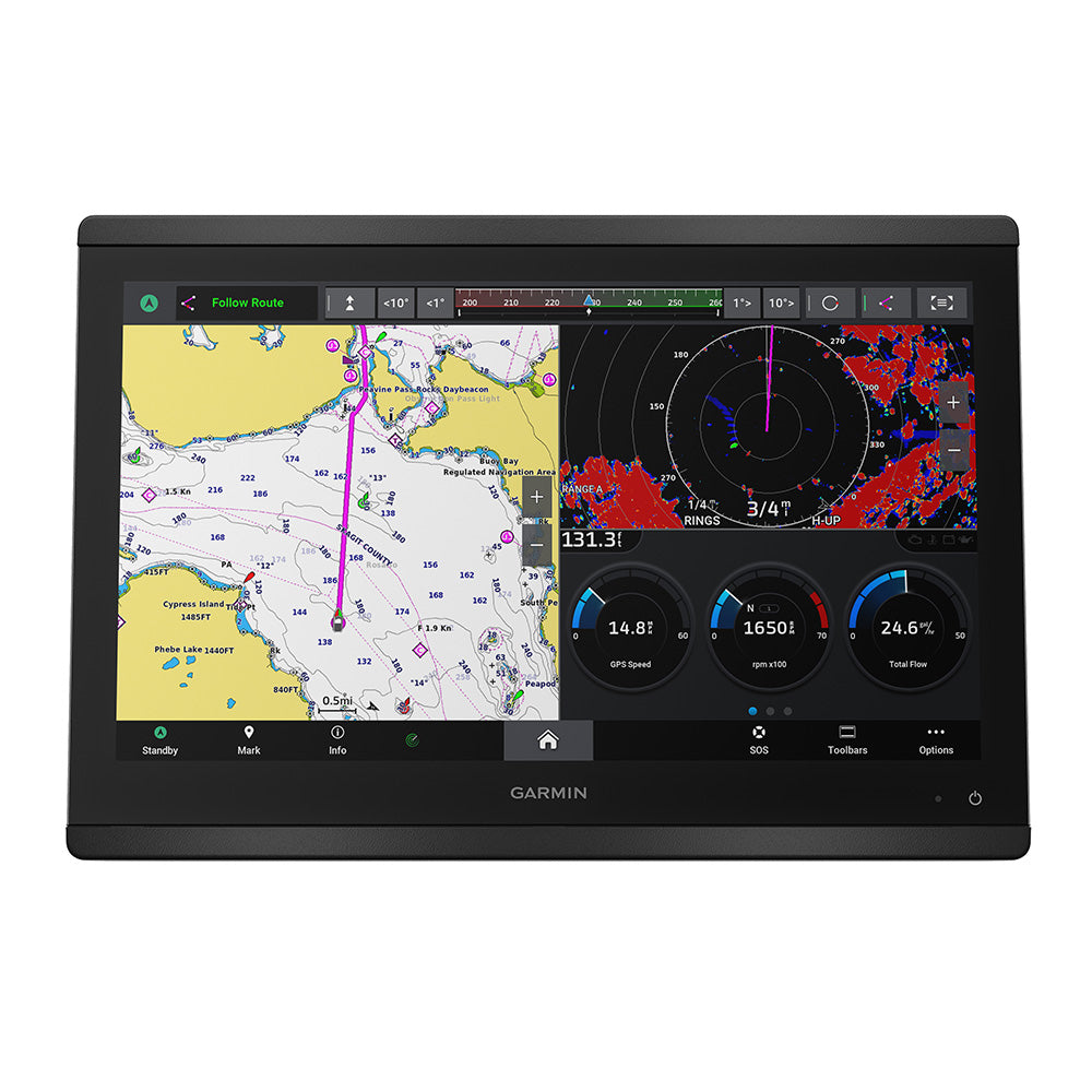 Tri-Water Marine | Garmin GPSMAP 8616 Chartplotter GN+ [010-02093-50]