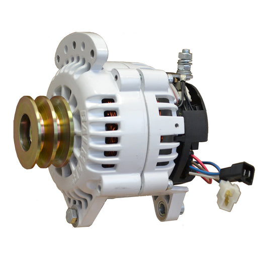 Tri-Water Marine | Balmar Alternator 120 AMP 12V 3.15" Dual Foot Saddle Dual Pulley w/Isolated Ground [60-120-DV]