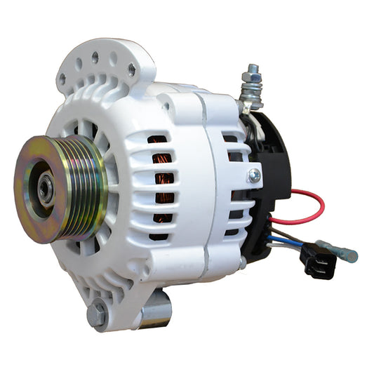 Tri-Water Marine | Balmar Alternator 100 AMP 12V 1-2" Single Foot Spindle Mount K6 Pulley w/Isolated Ground [621-100-K6]