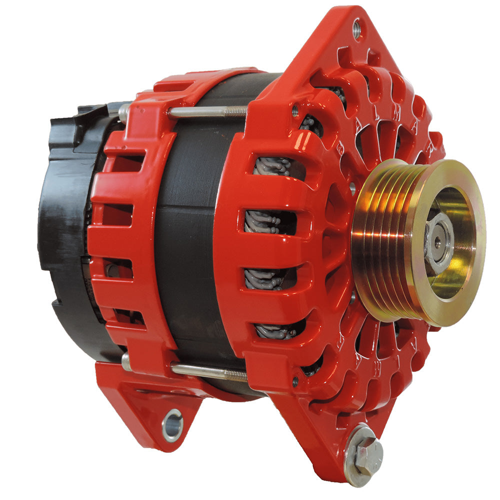 Tri-Water Marine | Balmar Alternator 250 AMP 12V 3.15" Dual Foot Saddle K6 Pulley [XT-DF-250-K6]