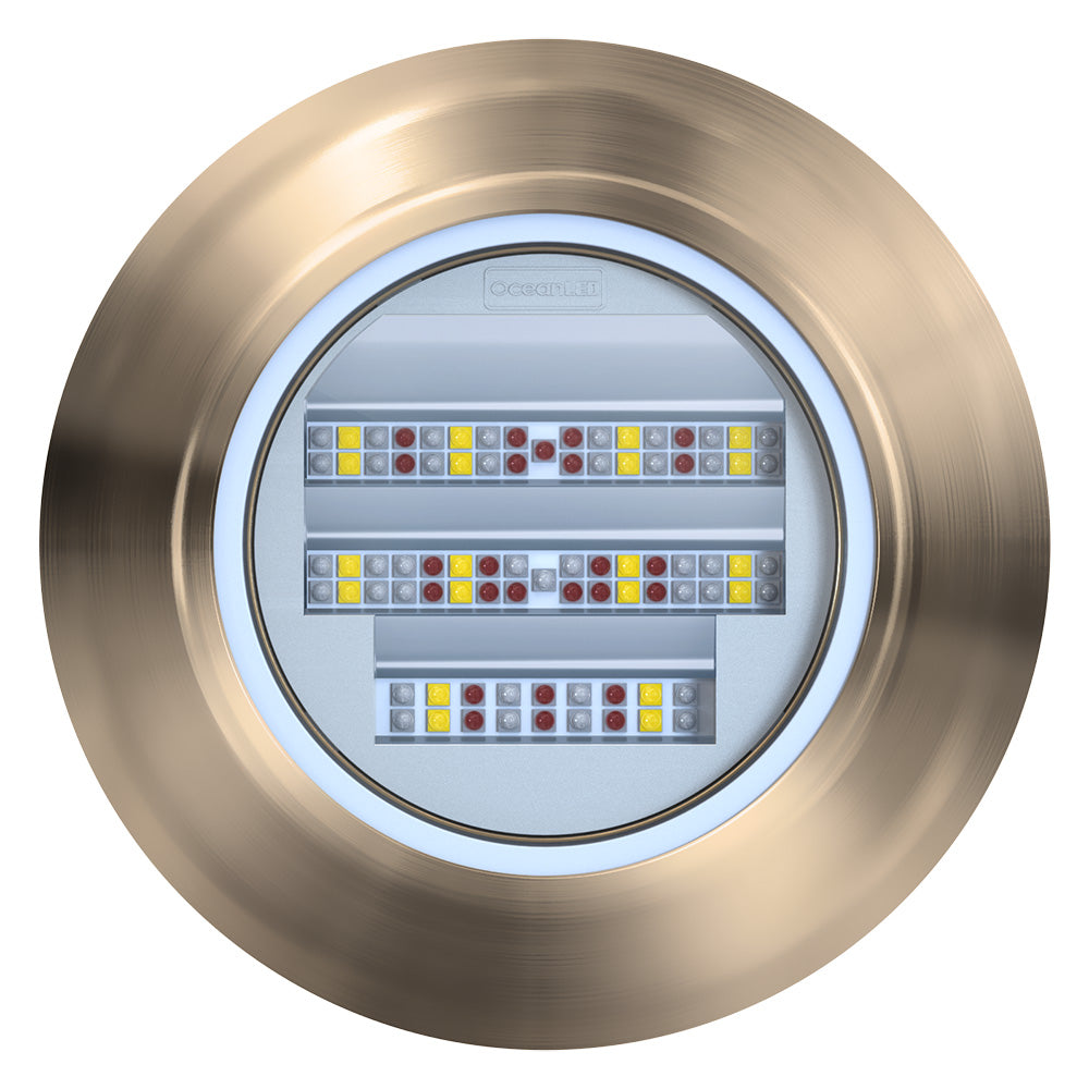 Tri-Water Marine | OceanLED Explore E7 Thru Hull - 10 Degree Angle - RGBW Colors DMX [E7TH019CD]