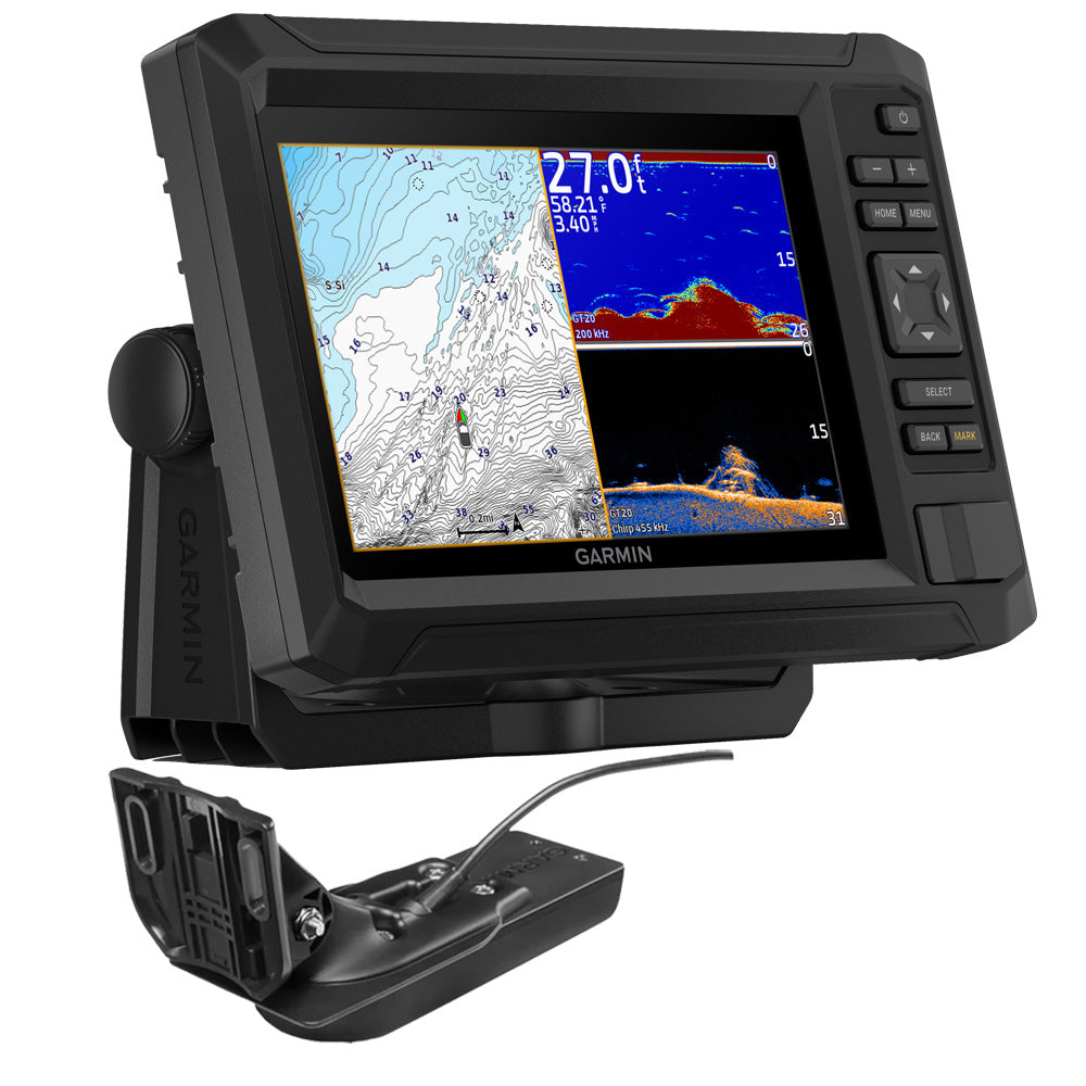 Tri-Water Marine | Garmin ECHOMAP UHD2 73CV Chartplotter/Fishfinder Combo w/US Inland Maps GT20-TM [010-02594-51]