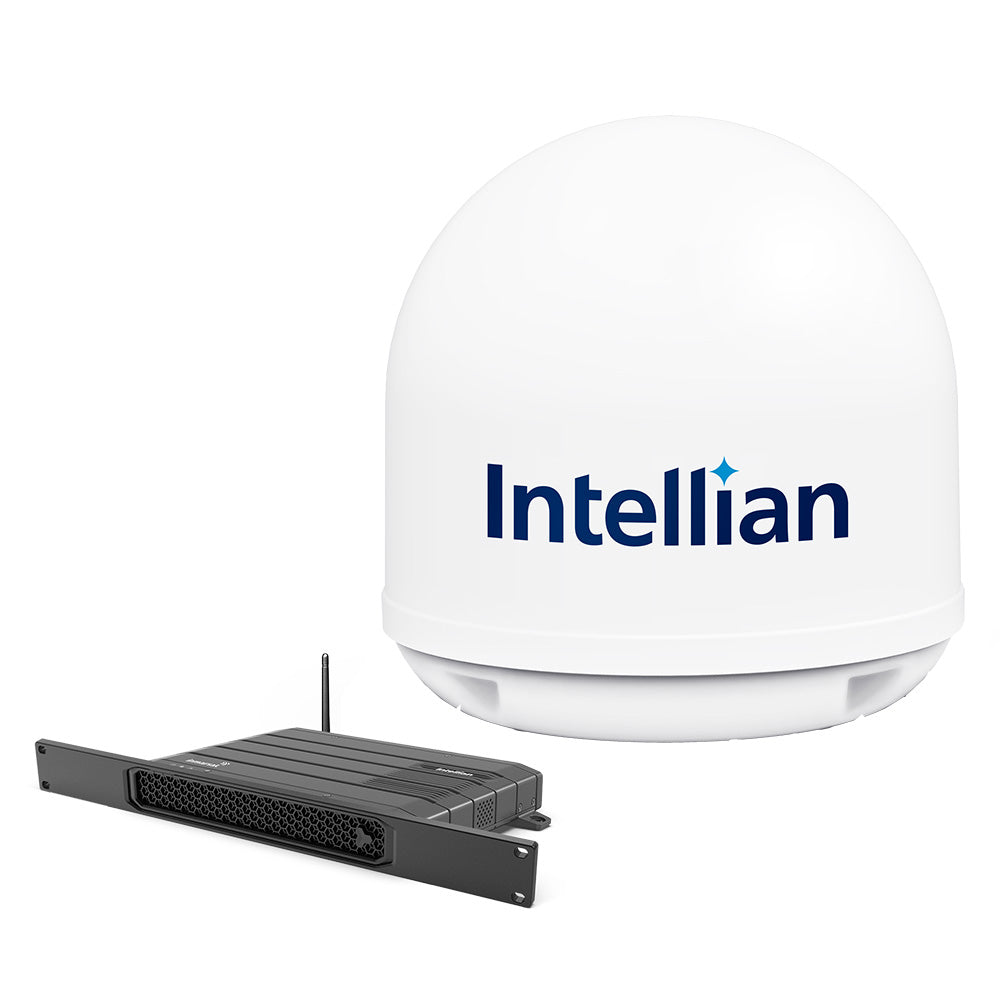 Tri-Water Marine | Intellian FB250 Inmarsat Fleet Broadband Maritime Terminal w/19" Rack Mount BDU [F4-A250-R]