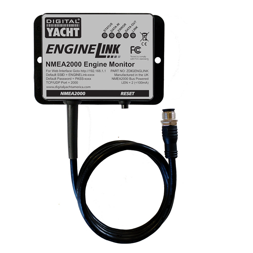 Tri-Water Marine | Digital Yacht Engine Link NMEA 2000 Engine Monitor [ZDIGELINK]