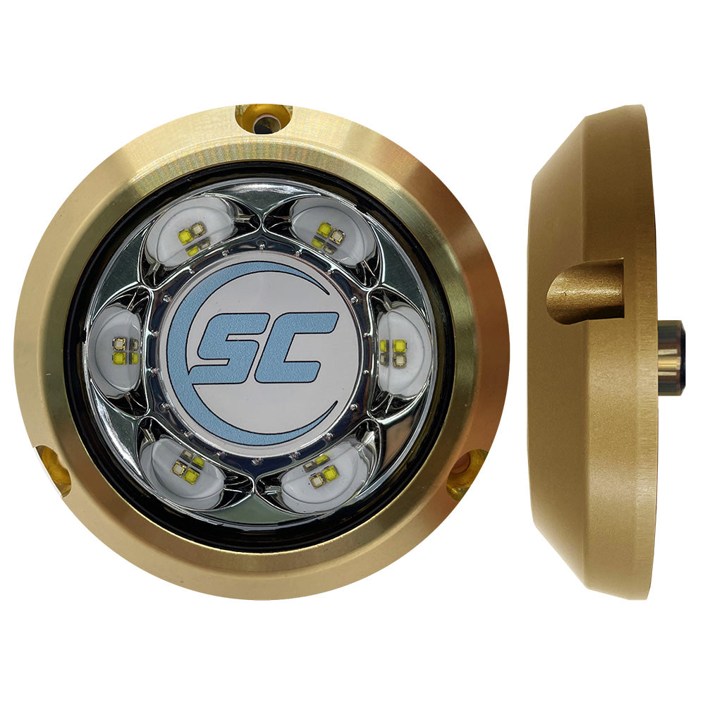 Tri-Water Marine | Shadow-Caster SC3 Series Bimini Blue Bronze Surface Mount Underwater Light [SC3-BB-BZSM]