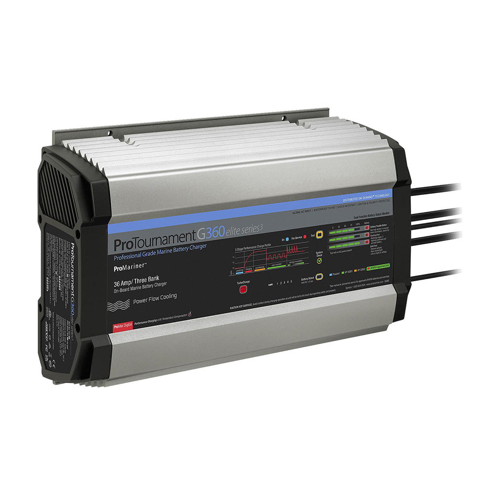 Tri-Water Marine | ProMariner ProTournamentelite 360 Battery Charger - 3 Bank - Global/CZone [55363]