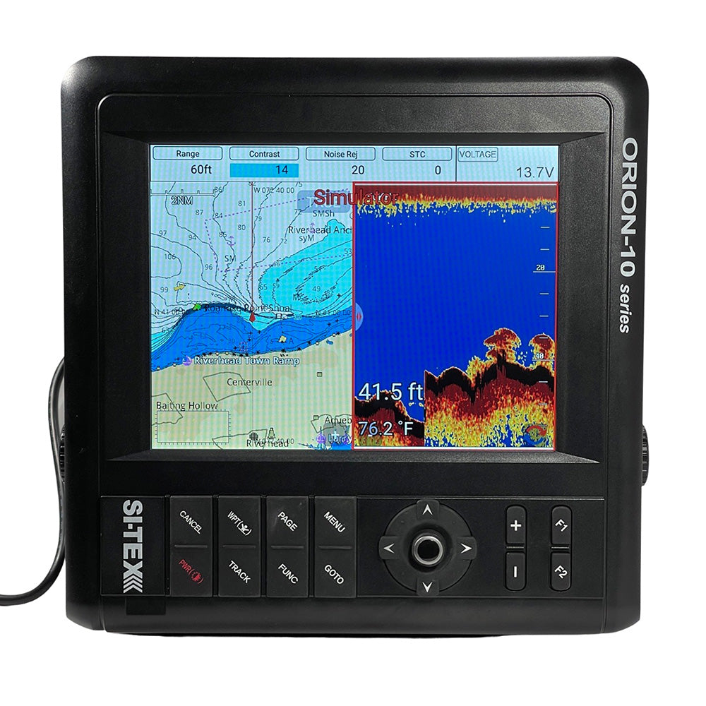 Tri-Water Marine | SI-TEX 10" Chartplotter System w/Internal GPS C-MAP 4D Card [ORIONC]