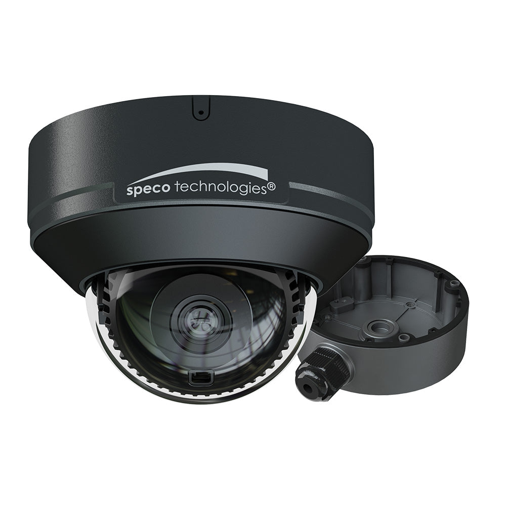 Tri-Water Marine | Speco 4MP Intensifier AI IP Camera w/Junction Box - 2.8mm Fixed Lens [O4ID2]