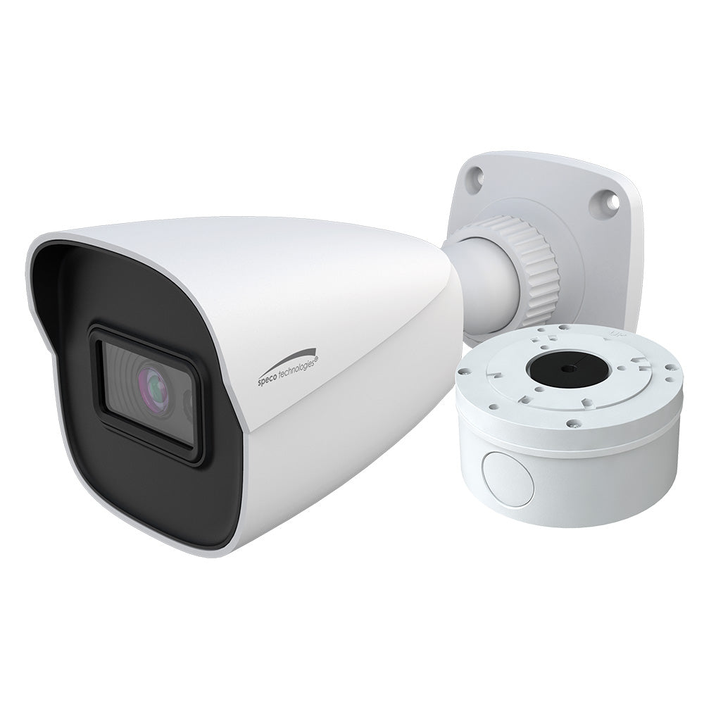 Tri-Water Marine | Speco 4MP H.265 AI Bullet IP IR Camera - 2.8mm Lens Junction Box [O4B9]