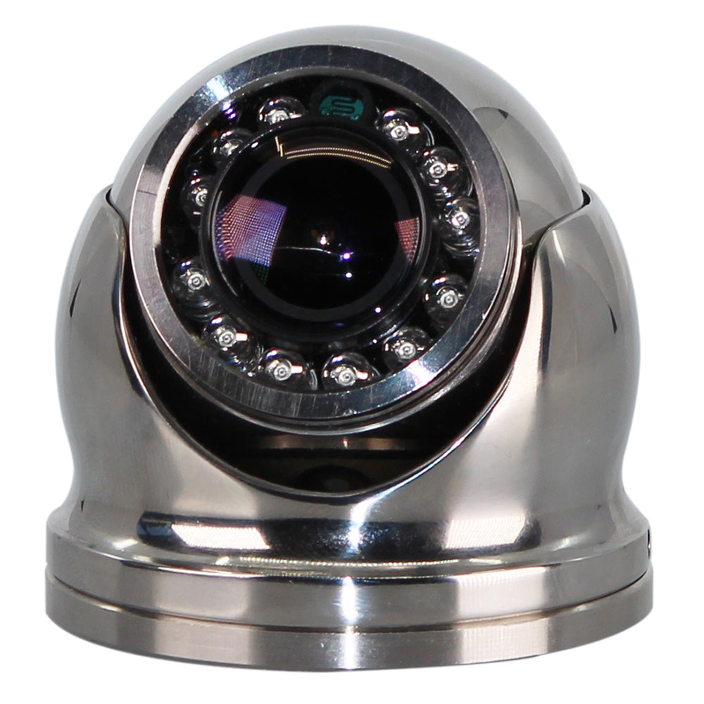 Tri-Water Marine | Iris High Definition 3MP IP Mini Dome Camera - 2MP Resolution - 316 SS 160-Degree HFOV - 1.8mm Lens [IRIS-S460-18]