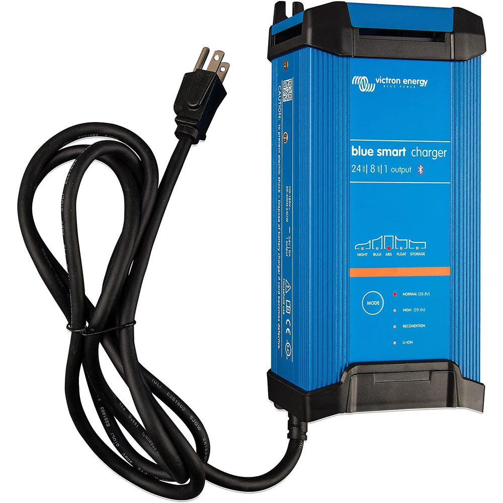 Tri-Water Marine | Victron Blue Smart IP22 24VDC 8A 1 Bank 120V Charger - Dry Mount [BPC240845102]