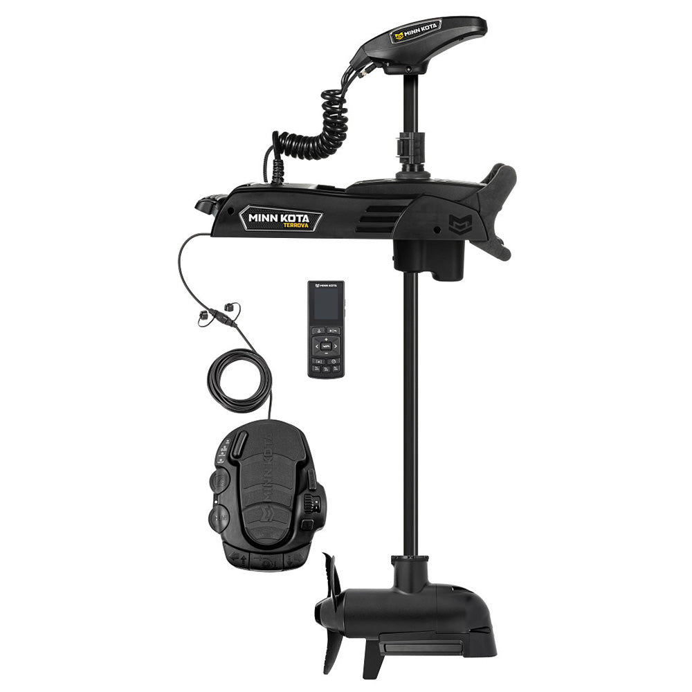 Tri-Water Marine | Minn Kota Terrova QUEST 90/115 Trolling Motor w/Wireless Remote - MEGA Down/Side Imaging - 24/36V - 90/115LBS - 45" [1358210]